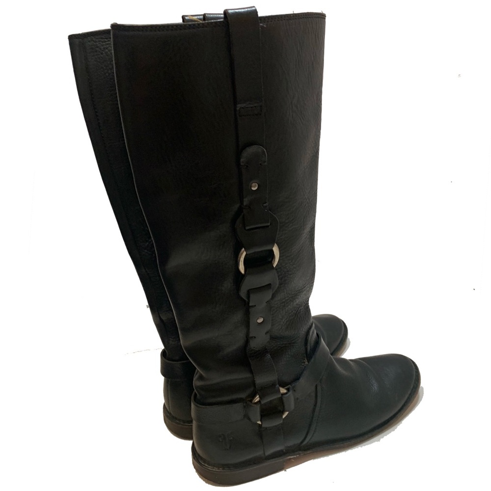 Frye Black Over the Knee Boots